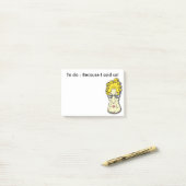 Angry Old Lady, want ik zei het zo! post it notes (Op bureau)
