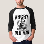 ANGRY OLD MAN DAD GRANDPA FUNNY T-SHIRTS (Voorkant)