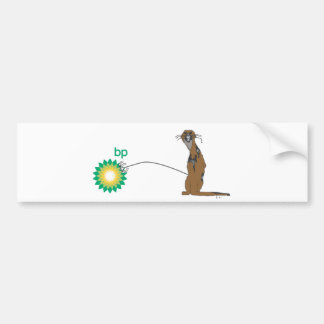 Angry Otter Bumpersticker