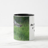 Angry Owl No Talking Coffee Mok (Midden)