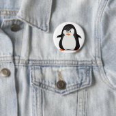 Angry Penguin Ronde Button 5,7 Cm (In situ)