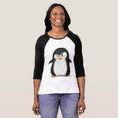 Angry Penguin T-shirt (Voorkant volledig)