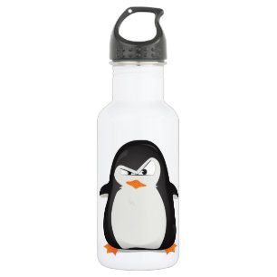 Angry Penguin Waterfles