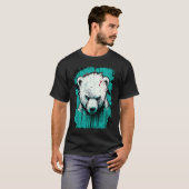 Angry Polar Bear T-shirt (Voorkant volledig)