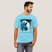 "Angry Polar Beer" Cute Painting. Bestel nu T-shirt (Voorkant volledig)