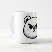 Angry Polar Beer Design Koffiemok (Voorkant links)