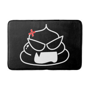 Angry Poop - Brootsch de PooPoo Badmat