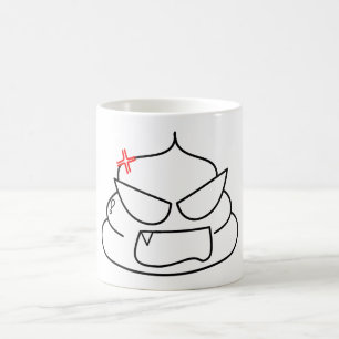 Angry Poop - Brootsch de PooPoo Koffiemok