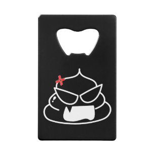 Angry Poop - Brootsch de PooPoo Kredietkaart Flessenopener