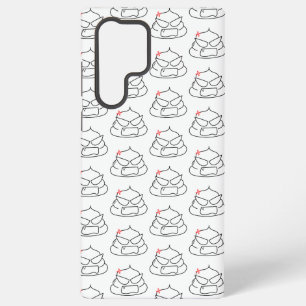 Angry Poop - Brootsch de PooPoo Samsung Galaxy Hoesje