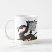 Angry Rainbow Dragon Koffiemok (Links)