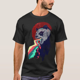 Angry Rainbow Panda T-shirt