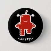 Angry Robot Button (Voorkant)