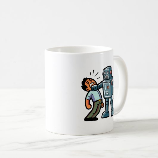 Angry Robot Koffiemok (Voorkant rechts)