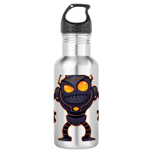 Angry Robot Waterfles (Voorkant)