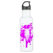 Angry roze olifant waterfles (Voorkant)