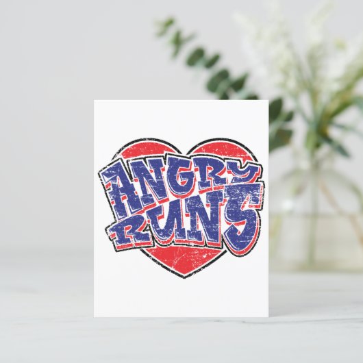 Angry Runs fans ontwerp v2 (Staand voorkant)