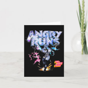 Angry Runs Goedemorgen Football Sport Lover Vinta Kaart
