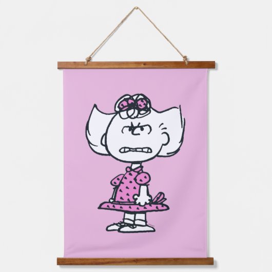 Angry Sally Hangend Wandkleed (Voorkant)