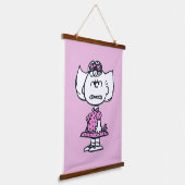 Angry Sally Hangend Wandkleed (Gebogen)