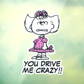 Angry Sally Raamsticker (Vel 3)