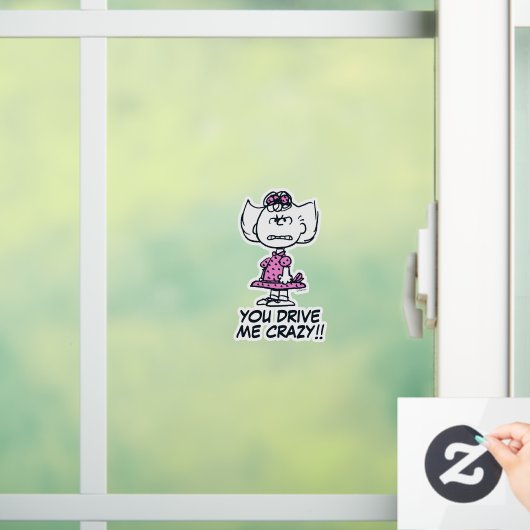 Angry Sally Raamsticker (Huis)