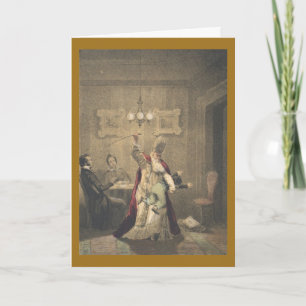 Angry Santa Feestdagen Kaart