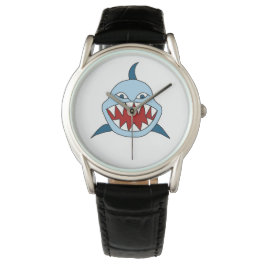 Angry Shark Horloge