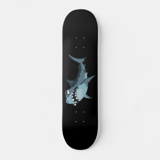 ANGRY SHARK SKATEBOARD (Voorkant)