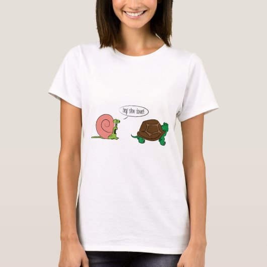Angry Snail T-shirt (Voorkant)