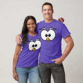 Angry Sneaky Bird Eyes Premium T-shirt (Unisex)
