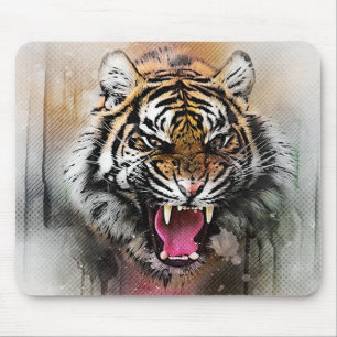 Angry Tiger Muismat