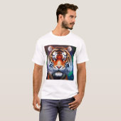 Angry Tiger T-shirt (Voorkant volledig)