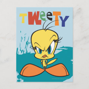 Angry Tweety Briefkaart