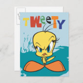 Angry Tweety Briefkaart (Voorkant / Achterkant)