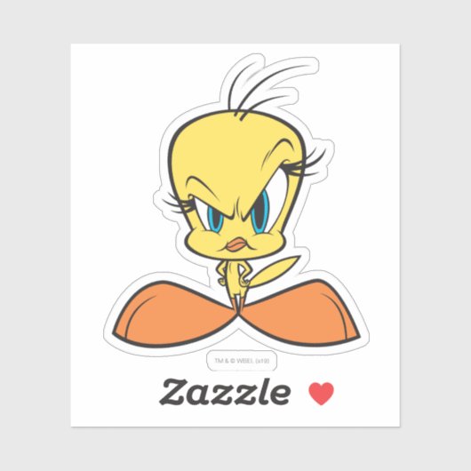 Angry TWEETY™ Sticker (Vel)