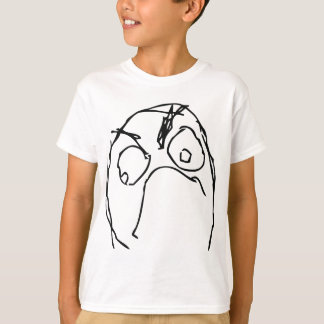 Angry Unhappy Meme Face T-shirt