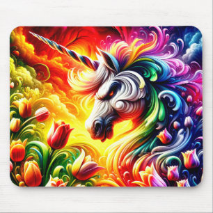 Angry Unicorn Muismat