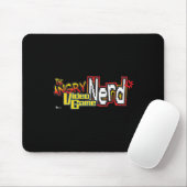 Angry Video Game Nerd Logo Premium Muismat (Met muis)