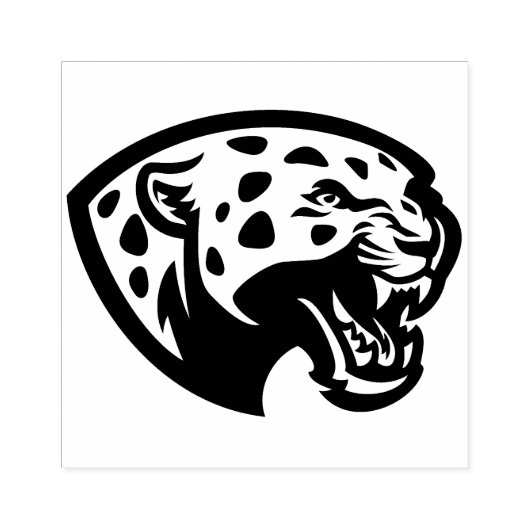 Angry Wildcat Rubberstempel (Afrduk)