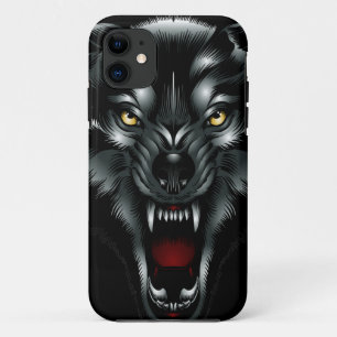 Angry Wolf Face iPhone 5 Hoesje