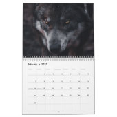 Angry Wolf Forest Kalender (Feb 2027)