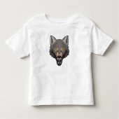 Angry Wolf Kinder Shirts (Voorkant)