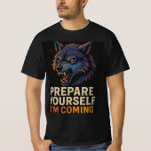Angry Wolf T-shirt (Voorkant)