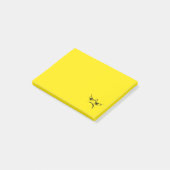 Angry Yellow Face Post-it® Notes (Schuin)