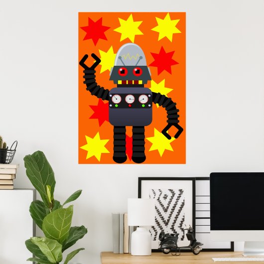 Angrybot Poster (Thuiskantoor)