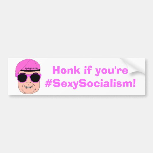 @AngrySalmond Bumpersticker (Voorkant)