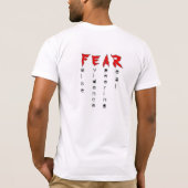 angst 3 t-shirt (Achterkant)