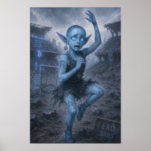 Angst / Ballerina / Verwoeste Stadion Poster