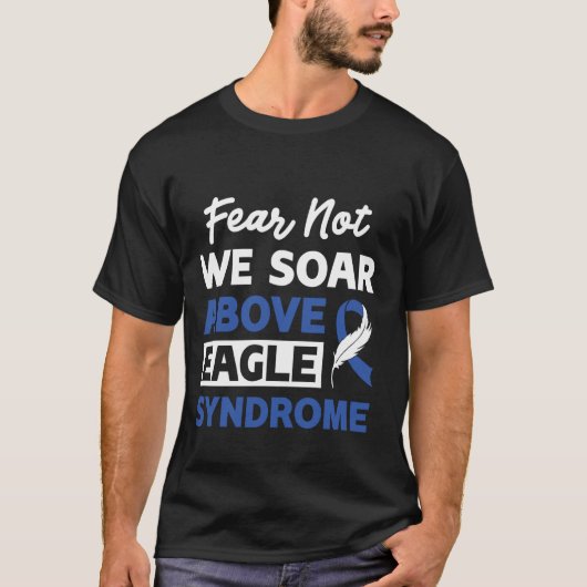 Angst dat we niet boven het Eagle-syndroom zweven T-shirt (Voorkant)